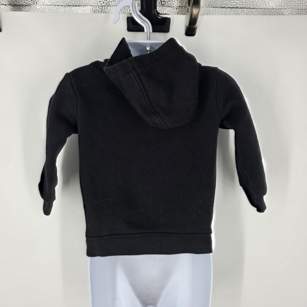 Jordan Black Red Jumpman Pullover Fleece Hoodie 18M - Picture 4 of 7